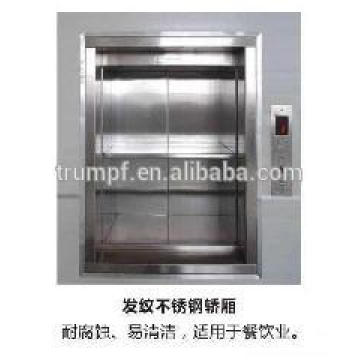 2016 new style food safe & no noise elevator dumbwaiter